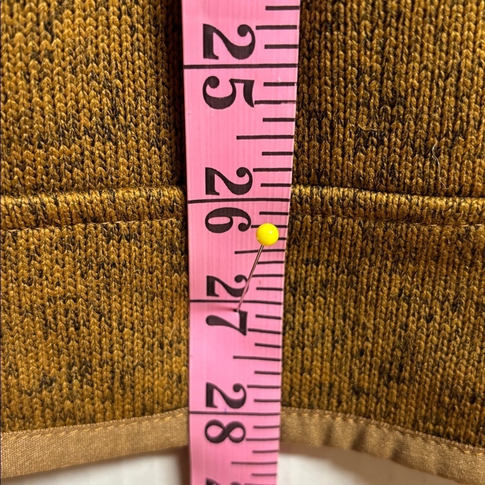 Eddie Bauer Women’s Mustard Tan Full Zip Jacket W/Plaid Accents. Size Tall 2XL - Picture 12 of 13